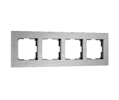 Рамка на 4 поста Werkel AluMax 4690389204098 W0043506 a066328