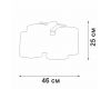 Потолочная люстра Vitaluce V28820-1/4PL