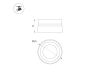 Насадка с фиксированным углом Arlight LGD-ARTIFACT-LENS-R65 (WH, 15 deg) (Металл) 057121
