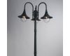 Садово-парковый светильник Arte Lamp Malaga A1086PA-3BG