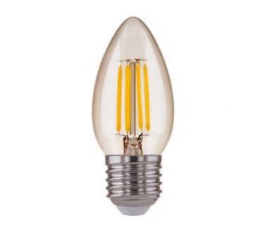 Купить Лампа светодиодная филаментная Elektrostandard BLE2733 E27 9W 3300K свеча прозрачная 4690389151309 Лампа светодиодная филаментная Elektrostandard BLE2733 E27 9W 3300K свеча прозрачная 4690389151309