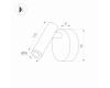 Настенный светильник Arlight SP-BED-NB-R90-3W Warm3000 034061