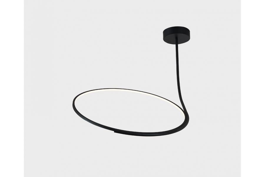 Подвесная люстра Italline IT013-6025 black 3000K