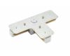 Коннектор T-образный Denkirs DK Track White TR1103-WH