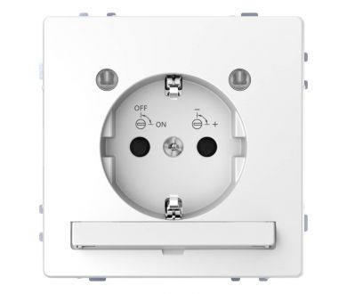 Розетка Schneider Electric Merten D-Life 16A с/з и LED модулем MTN2304-6035