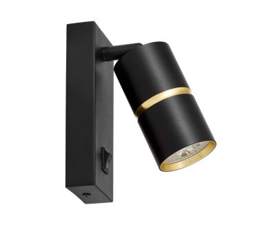 Спот Lampit Asti TS TK40-W1 BK+GD