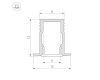 Профиль Arlight SL-MINI-8-H12-F12-2000 ANOD 023715