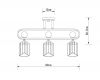 Потолочная люстра Arte Lamp Glamore A5076PL-3BK