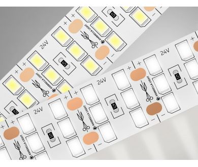 Светодиодная лента трехрядная Ambrella Light LED Strip 24В 2835 26Вт/м 4500K 5м IP20 GS3902