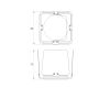Шторки кашетирующие Arlight LGD-ARTIFACT-BARNDOOR-R65 (WH) (Металл) 057161