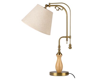 Настольная лампа Loft IT Elaine 10569T Light wood