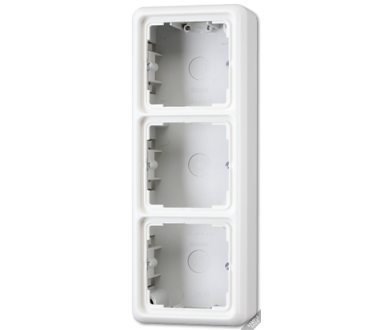 Купить Коробка трехместная Jung CD583AGR Коробка трехместная Jung CD583AGR