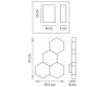 Настенный светодиодный светильник Lightstar Favo 750641