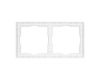 Рамка пластиковая Arlight FRM-NOBE-SFPL-2-WH 054215