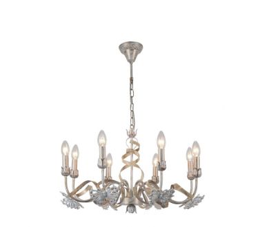 Подвесная люстра Arte Lamp Libellula A8626LM-8WG