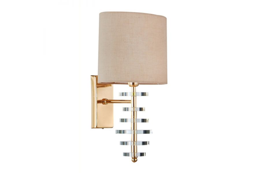 Бра Crystal Lux ARMANDO AP1.2 GOLD