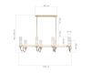 Подвесная люстра ST Luce Элегра SL1402.223.08