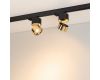 Трековый трехфазный светильник Arlight SP-PLURIO-TRACK-4TR-R77-9W Warm3000 038121