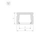 Профиль Arlight PIK-1007-2000 ANOD 023856