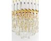 Подвесная люстра Lumina Deco Funneli LDP 6003-500 WT+F.GD
