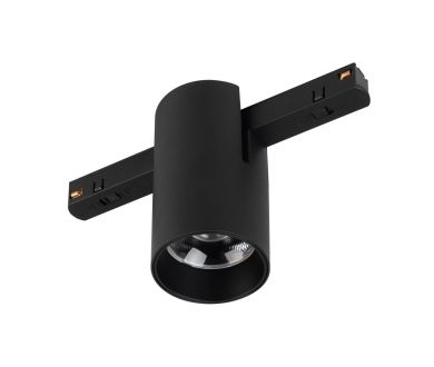 Трековый магнитный светильник Arlight MAG-ORIENT-AXIO-R60-10W Warm3000 (BK, 24 deg, 48V) (IP20 Металл) 059260