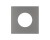 Рамка стеклянная на 1 пост Arlight FRM-GLARE-GC-1-GR 043834
