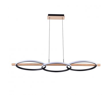 Подвесная люстра Arte Lamp Fluido A3913SP-24BK
