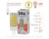 Лампа светодиодная Эра G4 5W 2700K LED JC-5W-220V-CER-827-G4 Б0027857