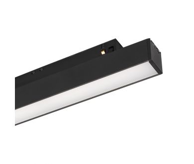 Трековый магнитный светильник Arlight MAG-ORIENT-FLAT-L235-8W Warm3000 (BK, 100 deg, 48V, DALI) (IP20 Металл) 033824(1)