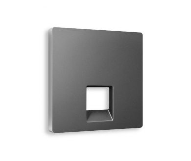 Лицевая панель для компьютерной/телефонной розетки RJ-45/RJ-11 Ambrella Volt Alfa AP6620
