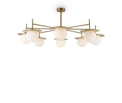 Люстра на штанге Freya Camelia FR5202PL-08BS