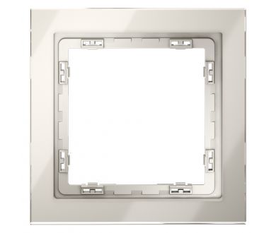 Рамка на 1 пост Voltum S70 VLS110103 (кашемир, стекло)