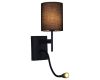 Бра Reluce 86210-9.2-001KT LED3W+E14 BK