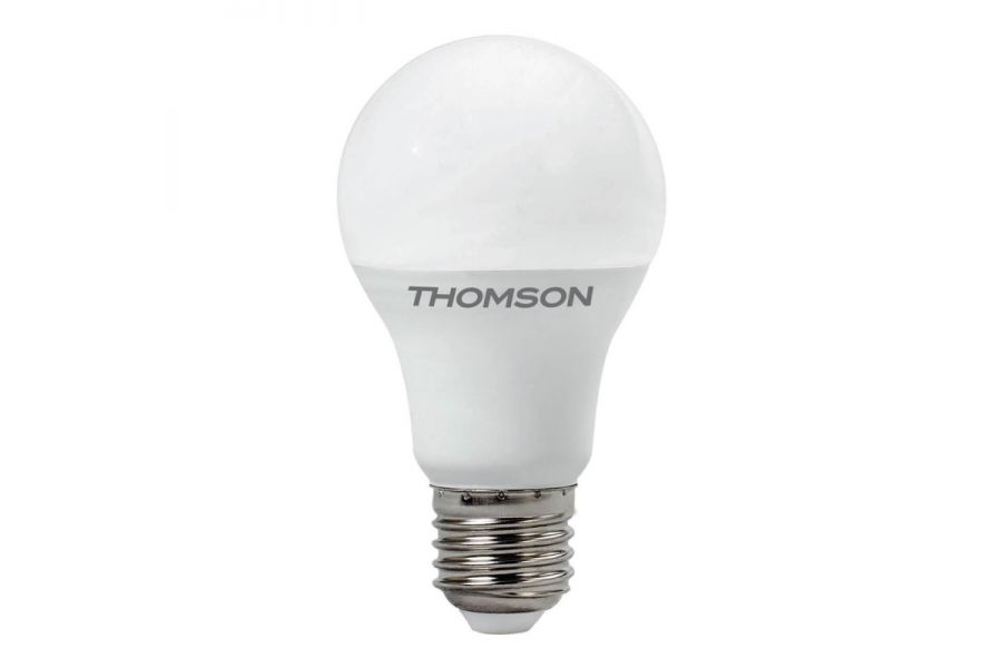 Лампа светодиодная Thomson E27 5W 4000K груша матовая TH-B2098