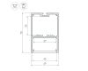 Профиль с экраном Arlight SL-LINE-4970-2500 WHITE+OPAL 036305
