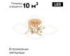 Потолочная люстра Escada Lacerta 10265/4LED