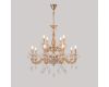Подвесная люстра Crystal Lux ELIZABETH SP8+4 BRASS