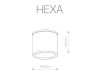 Уличный светильник Nowodvorski Hexa 9565