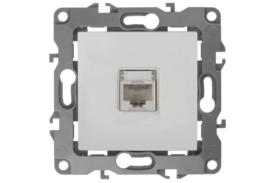 Розетка информационная RJ45 ЭРА 12 12-3107-01 Б0014723