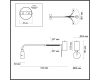 Бра Odeon Light Gigi 4382/1W