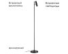 Торшер Odeon Light Mali 6643/5FL