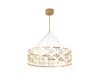 Подвесная светодиодная люстра Milosh tendence 0760CL-80GD