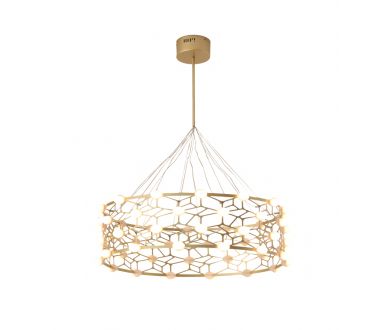 Купить Подвесная светодиодная люстра Milosh tendence 0760CL-80GD Подвесная светодиодная люстра Milosh tendence 0760CL-80GD