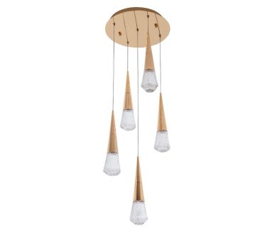 Купить Каскадная люстра Modelux ML.3315.5 GD Каскадная люстра Modelux ML.3315.5 GD