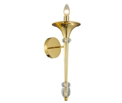 Бра Crystal Lux Miracle AP1 Gold