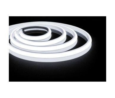 Светодиодная неоновая влагозащищенная лента Feron 14,4W/m 180LED/m 2835SMD холодный белый 5M LS651 32107