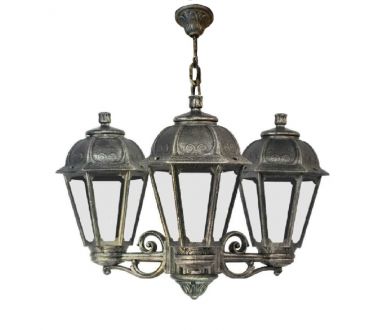 Уличный подвесной светильник Fumagalli Sichem/Saba 3L K22.120.S30.BXF1R