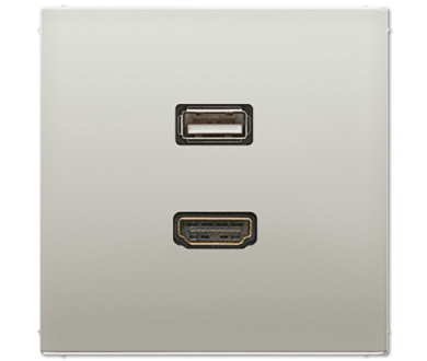Купить Розетка HDMI/USB Jung MAES1163 Розетка HDMI/USB Jung MAES1163