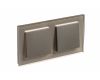 Рамка 2-ая Systeme Electric AtlasDesign Nature Стекло шампань ATN320502