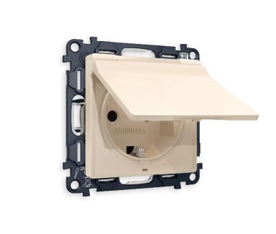 Купить Комплект механизма розетки с/з со шторками и крышкой Ambrella Volt Alfa MA328010 Комплект механизма розетки с/з со шторками и крышкой Ambrella Volt Alfa MA328010